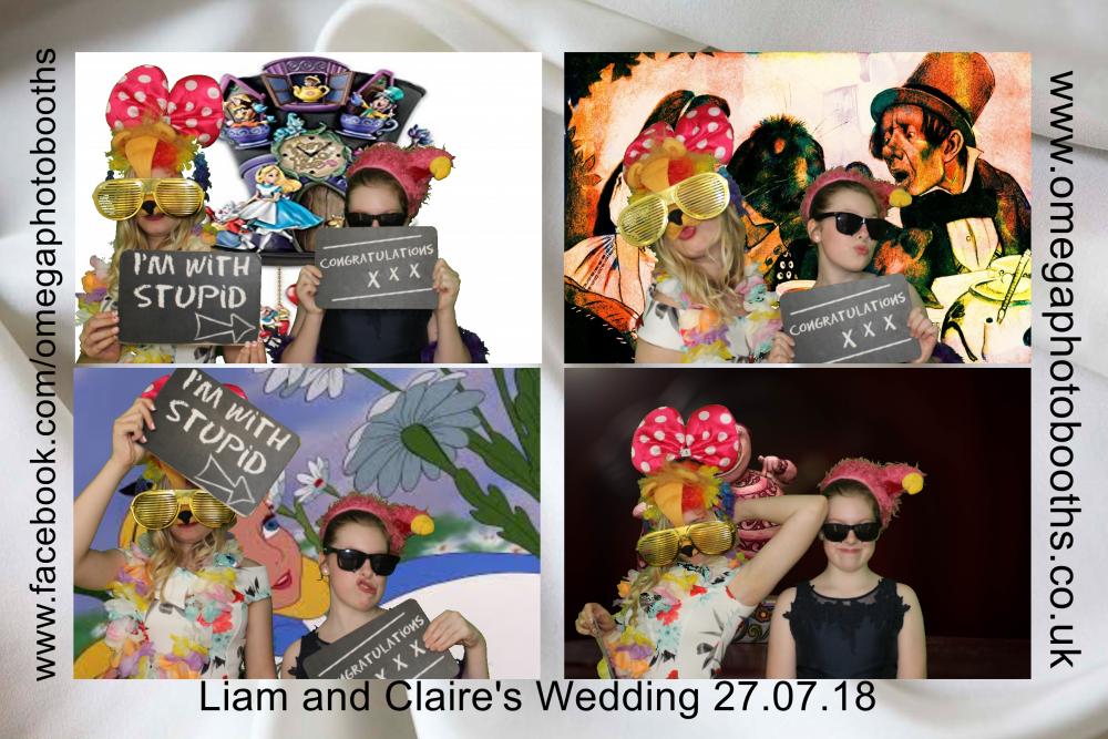 Liam & Claire's Wedding | View more photos from the event at gallery.omegaphotobooths.co.uk/u/Omega-Photobooths/Liam-Claires-Wedding